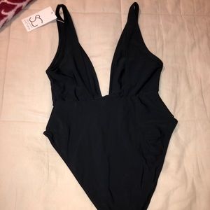 White fox swim suit😍